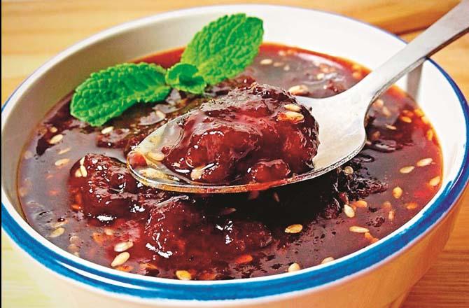 آج کا پکوان: آلو بخارے کی چٹنی