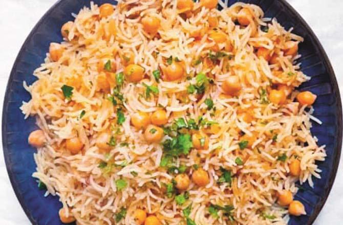 آج کا پکوان: چنا پلاؤ