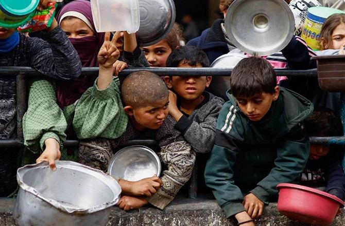 غزہ دنیا کا وہ مقام بن گیا ہے جہاں بھوک کی شدت سب سے زیادہ ہے: او سی ایچ اے