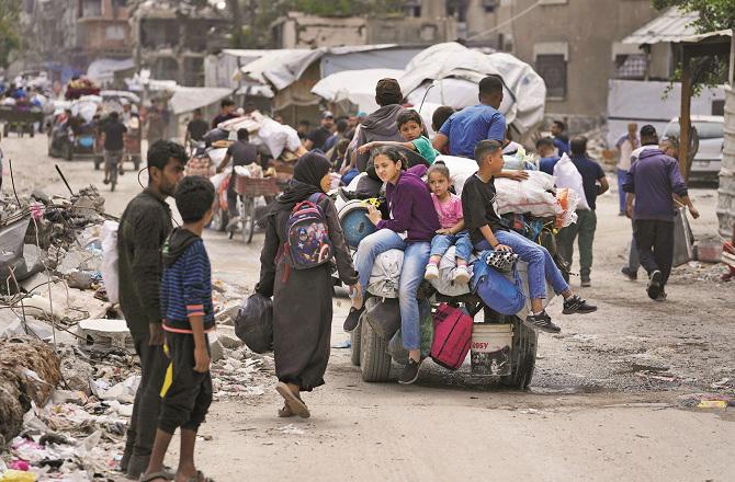 اسرائیل کا غزہ کو ۳؍ حصوں میں تقسیم کرنے کا منصوبہ، نقشہ تیار؟
