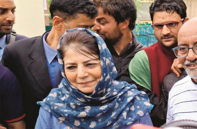 سیکوریٹی ایجنسیاں کشمیر کے بے قصور شہریوں کو ہراساں کررہی ہیں: محبوبہ مفتی 