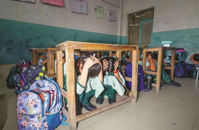 جنگی صورتحال کی تیاری کیلئے ملک بھر میں مشق،عوام  کو ٹریننگ 
