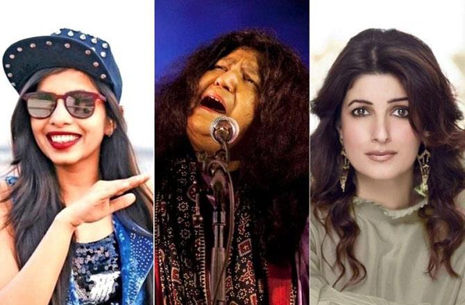 پاکستان کو سبق سکھانا ہے، عابدہ پروین کے نغمے ڈھن چک پوجا ڈب کرے: ٹوئنکل کھنہ