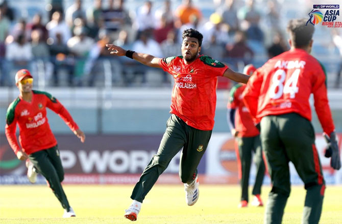 بنگلہ دیش اے انڈیا اے کو سپر اوور میں شکست دے کر فائنل میں  داخل 