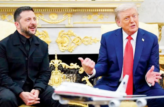 زیلنسکی نے کہا کہ وہ یوکرین جنگ بندی معاہدے کے اہم نکات پر ٹرمپ سے بات چیت کریں گے
