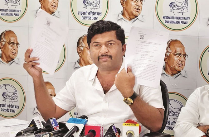 ڈاکٹر خود کشی معاملہ: معاملے کی تفتیش کرنے والے افسرکے بی جے پی سے تعلقات ہیں، این سی پی کاالزام