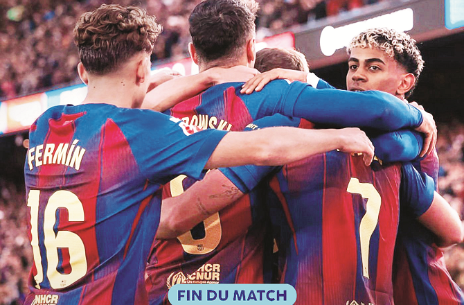 بارسلونا نے بلباؤ کو ہراکر کیمپ ناؤ میں واپسی کا جشن منایا