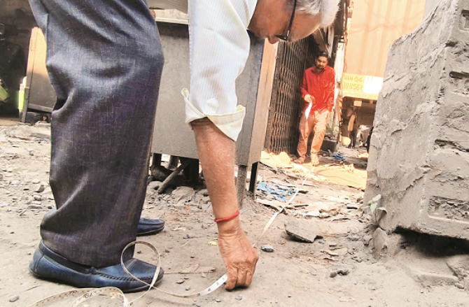 بھیونڈی میں بڑے پیمانے پر انہدامی کارروائی کی تیاری