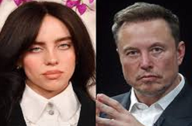 بلی ایلش کی دنیا کے پہلے کھرب پتی ایلون مسک پر سخت تنقید، ’’بزدل‘‘ قرار دیا