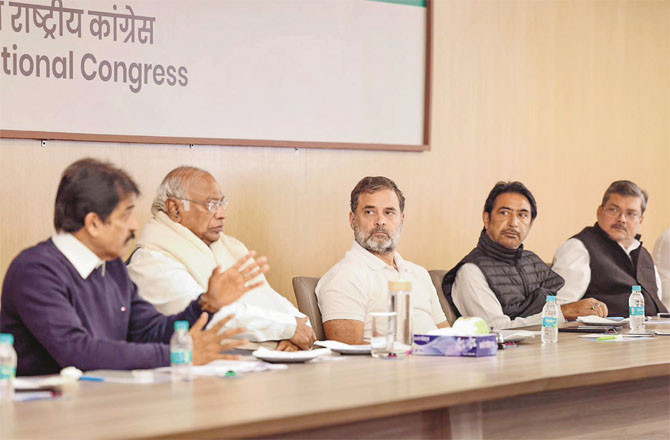 ایس آئی آر کیخلاف کانگریس کا اعلانِ جنگ 