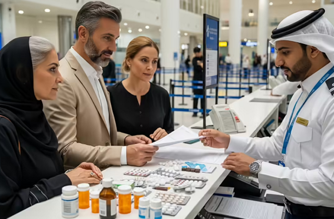 سعودی عرب: کنٹرول شدہ ادویات لے جانےکیلئے پیشگی اجازت لازمی قرار