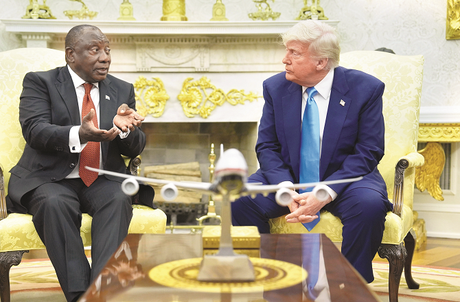 جی ۲۰؍اجلاس میں نہ بلانے کےاعلان پر جنوبی افریقہ برہم