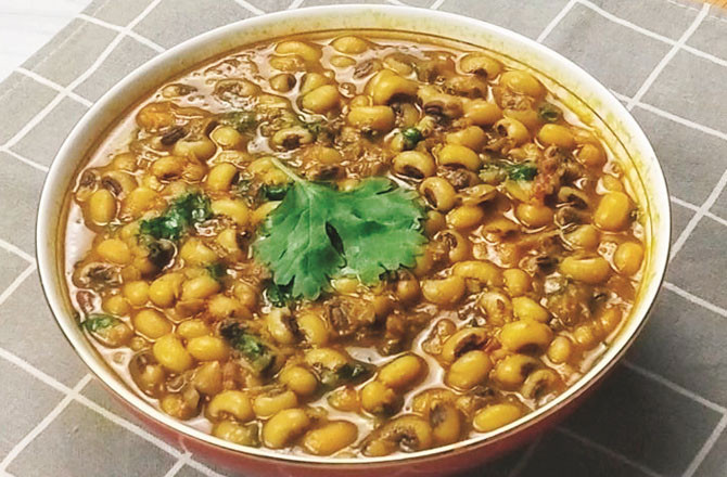 آج کا پکوان: ہرا مسالہ لوبیا