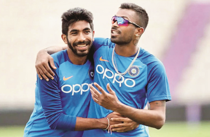 ہاردک اور بمراہ جنوبی افریقہ کیخلاف یکروزہ سیریز نہیں  کھیلیںگے