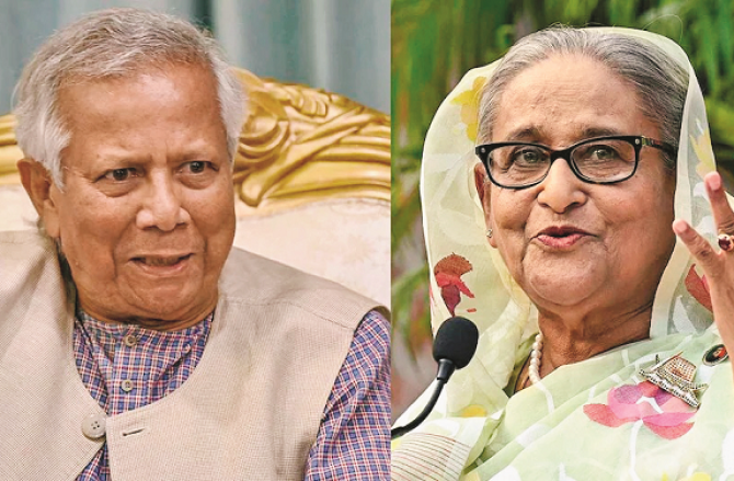 ڈھاکہ چھاؤنی میں تبدیل، محمد یونس کے گھر کے باہر فورس تعینات