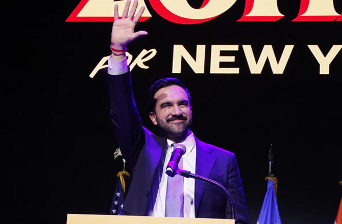  نیو یارک انتخابات: تقریر میں ممدانی نے جواہر لال نہرو کے تاریخی الفاظ دہرائے