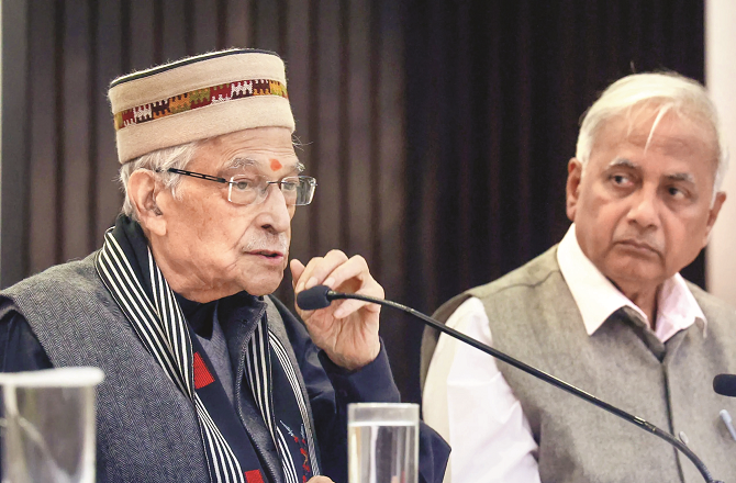 الیکشن پر پیسوں کی تقسیم  پرمرلی منوہر جوشی برہم