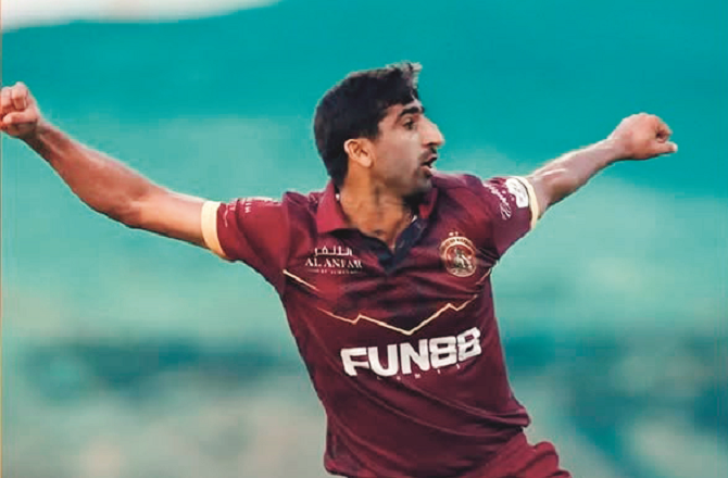 ابوظہبی ٹی۱۰:شاہنواز دھانی نے وارئیرز کو آخری گیند پر فتح دلوائی