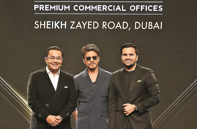 دبئی میں لگژری بزنس ٹاور شاہ رخ خان سے منسوب