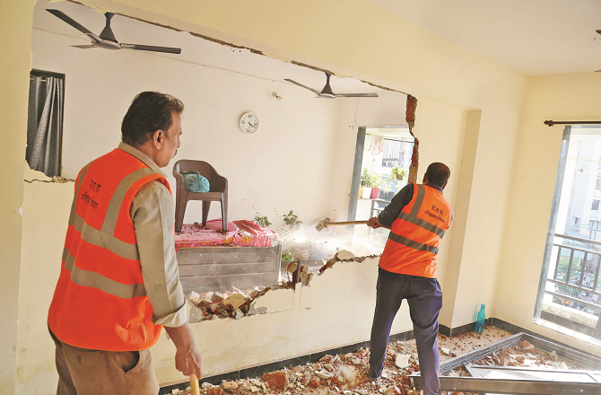 ممبرا: شیل میں انہدامی کارروائی پھر شروع