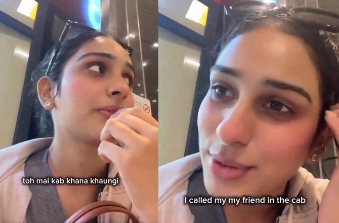 بنگلور: اوبر ڈرائیور کی ہمدردی وائرل : بھوکی خاتون مسافر کو سینڈوچ پیش کیا 