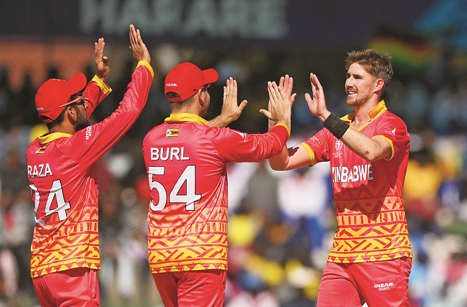 زمبابوے کی سری لنکا کے خلاف ٹی ۔۲۰؍کی سب سے بڑی جیت