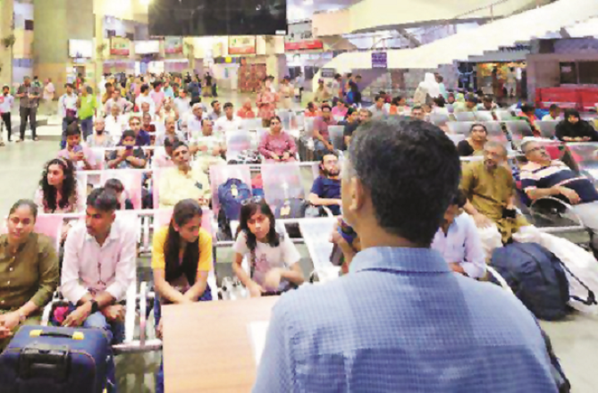 امرت کال سے متعلق ویسٹرن ریلوے میں مسافروں سے ’امرت سمواد‘