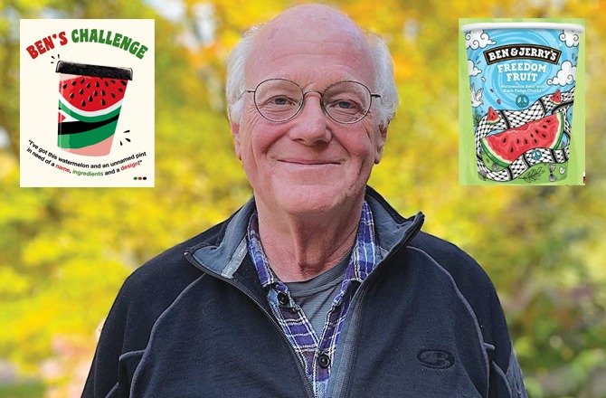 بین اینڈ جیری: شریک بانی بین کوہن کا فلسطین کیلئے تربوز فلیور والی آئس کریم کا اعلان