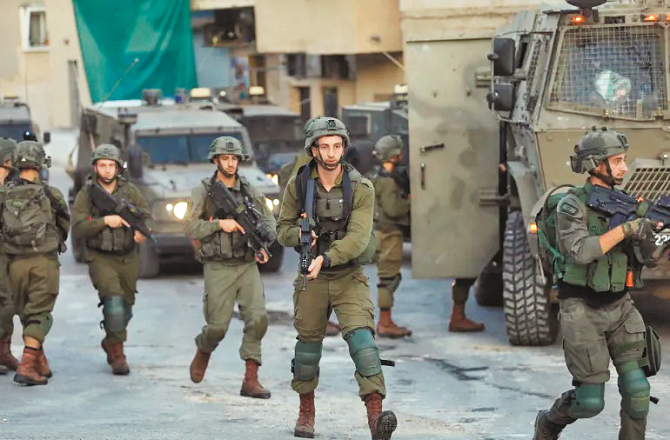 مغربی کنارے میں اسرائیل کا آپریشن، ۳؍ فلسطینی شہید