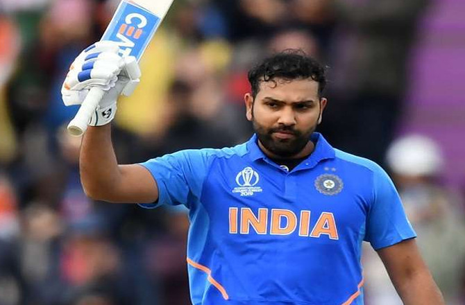 روہت شرما  پہلی بارنمبروَن  یکروزہ بلے باز بن گئے