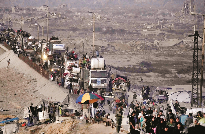 غزہ پر ’بے پناہ طاقت‘ استعمال کرنے کی دھمکی