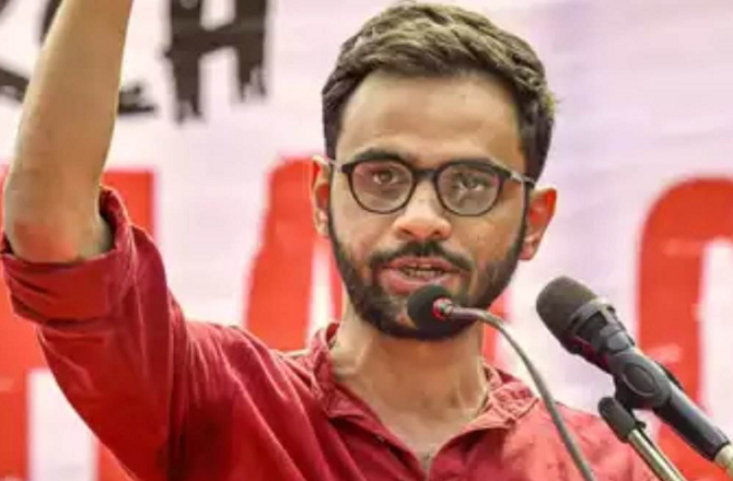 عمر خالد کے جیل میں ۵؍ سال مکمل