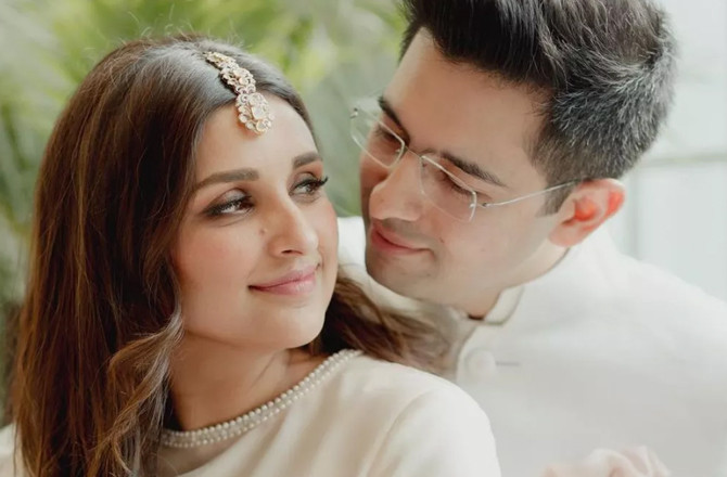 پرینیتی چوپڑہ نے راگھو چڈھا کی حمایت کی   