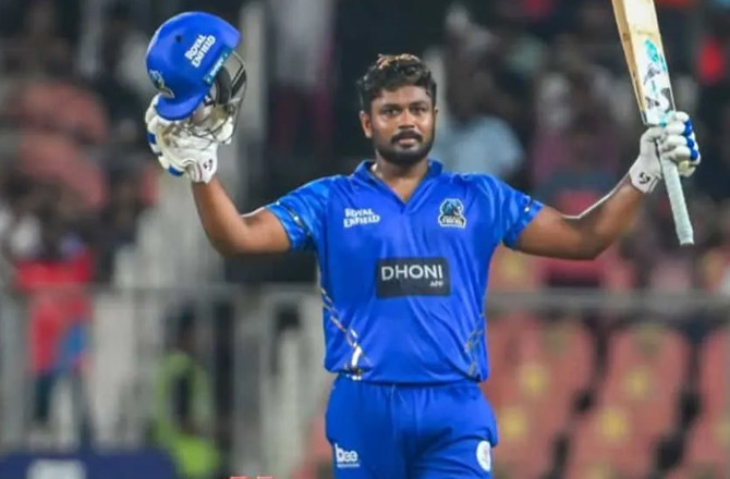 سنجو سیمسن مارچ کے مہینے کے آئی سی سی کے بہترین کھلاڑی منتخب  