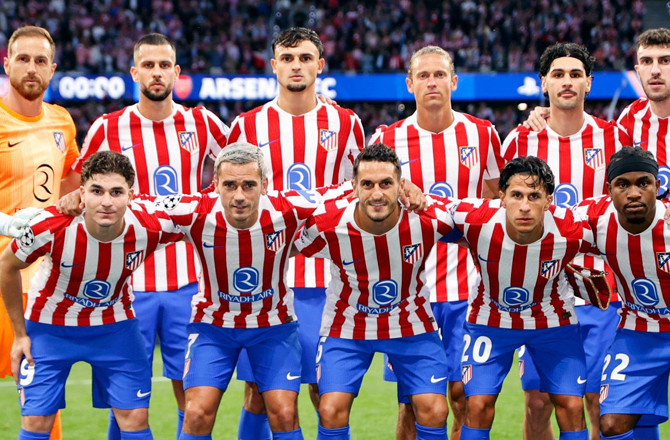 چیمپئن لیگ: ایٹلیٹیکو میڈرڈ اور آرسنل کے درمیان مقابلہ ایک۔ ایک سے ڈرا 