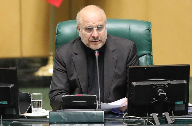 اگر امریکہ نے ناکہ بندی جاری رکھی تو ایران ہرمز کو بند کر دے گا: باقر قالیباف