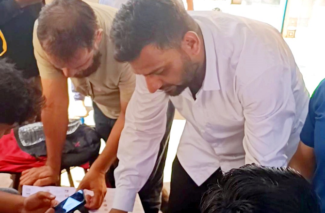 باندرہ مشرق میں افرادی قوت کم ہونے سے میپنگ کیلئےعوام پریشان