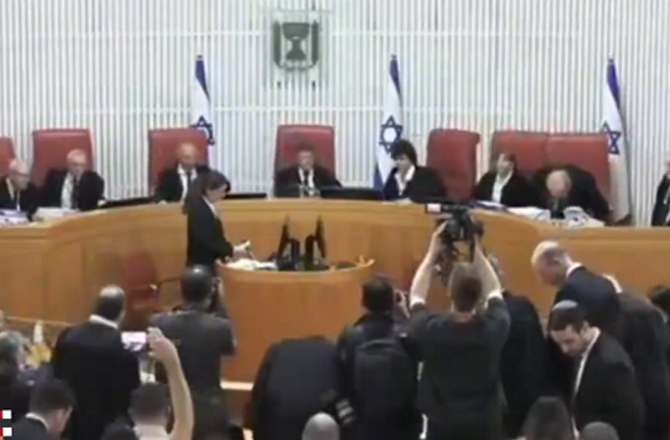 اسرائیلی ہائی کورٹ میں انتہا پسند وزیربین گویرکی برطرفی کی درخواست پر سماعت شروع