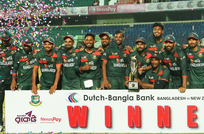 بنگلہ دیشی گیند بازوں کی ون ڈے رینکنگ میں بڑی چھلانگ