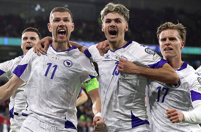 بوسنیا سے ہار کر اٹلی فیفا ورلڈ کپ ۲۰۲۶ء سے باہر، مسلسل تیسری بار موقع گنوا دیا