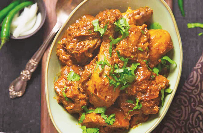 آج کا پکوان: چٹ پٹی دہی چکن