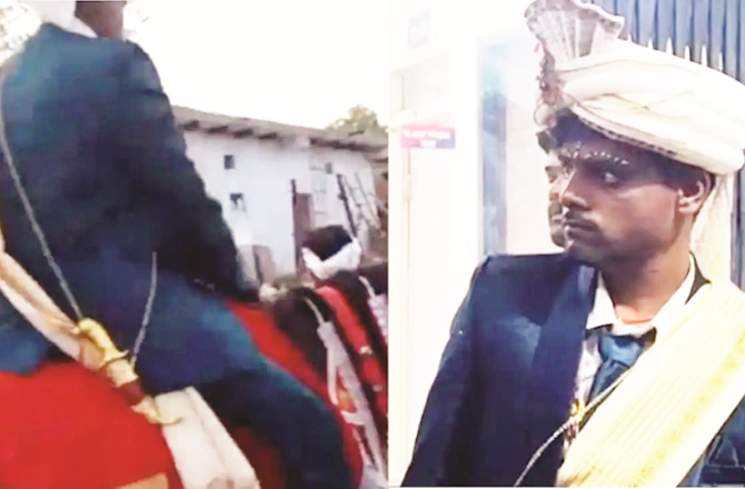 مدھیہ پردیش: معذور دلت دولہے کو گھوڑے سے گھسیٹ کر اتارا گیا