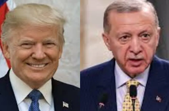 اردگان اور ٹرمپ کی فون پر بات چیت، کہا جنگ بندی کو سبوتاژ کیا جاسکتا ہے