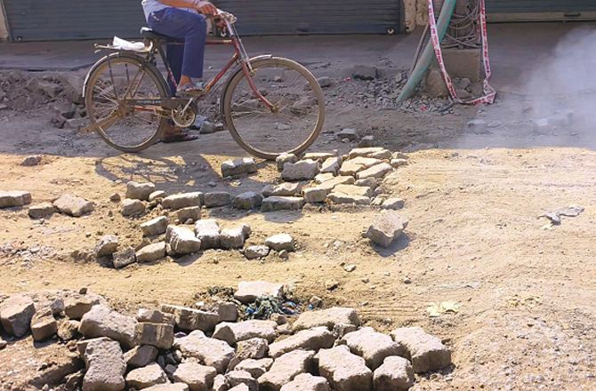  بھیونڈی: لاپرواٹھیکہ داروں کے خلاف سخت کارروائی کا اشارہ