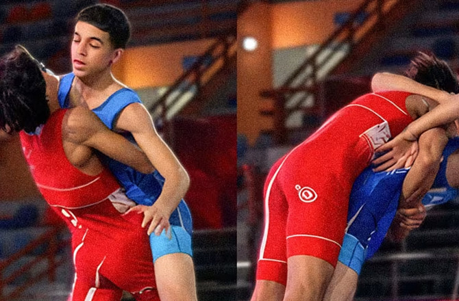 مصر: پہلوان عبداللہ حسونہ کے ’’ جوابی حملے‘‘ کے ویڈیو نے انٹرنیٹ پر دھوم مچا دی