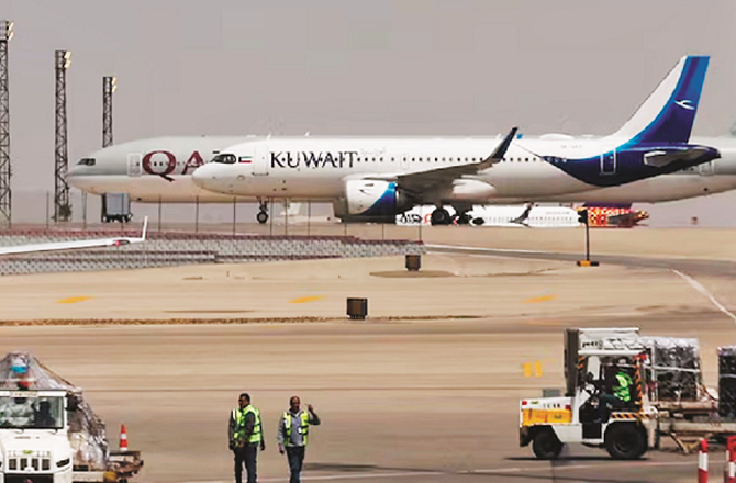  کویت کا دو ماہ کی بندش کے بعد اپنی فضائی حدود دوبارہ کھولنے کا اعلان