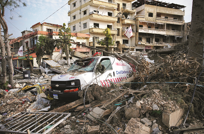اسرائیلی فوج کا جنوبی لبنان پر وحشیانہ حملہ، ۴؍قصبوں کے کئی گھروں کو تباہ کر دیا