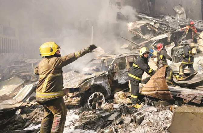 لبنان :  اسرائیل کی  درندگی ،۲۵۴؍افرادشہید، ۱۰۶۵؍افرادزخمی 