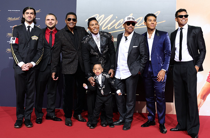 مائیکل جیکسن کی بایوپک کا برلن میں پریمیر، خاندان کی شرکت توجہ کا مرکز