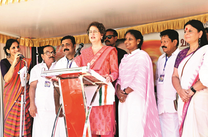 شمال مشرق  سے جنوبی ہند تک کانگریس کی انتخابی مہم میں شدت